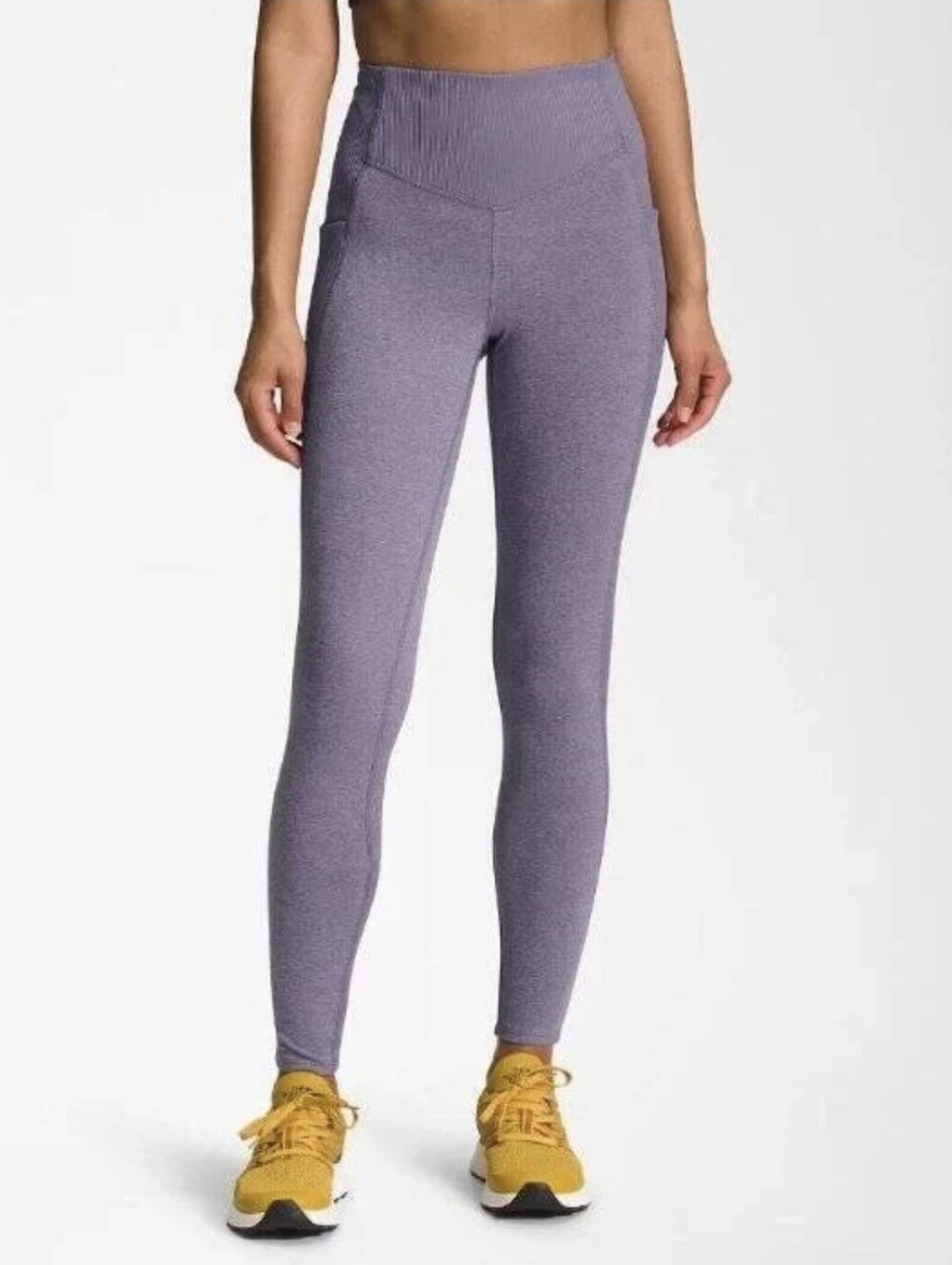The North Face Dune Sky Pocket Lavender UPF 40 Leggings Womens Sz M